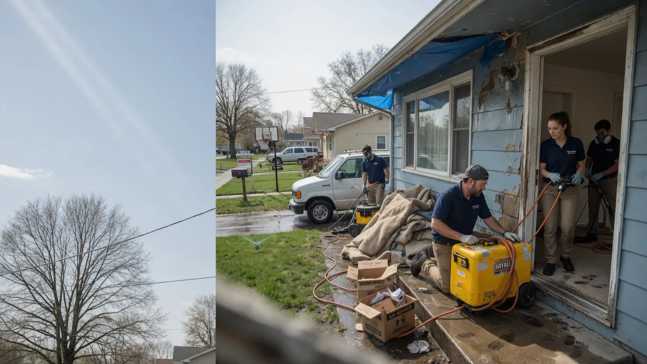 Basement Flood Cleanup in Hilliard, OH near me